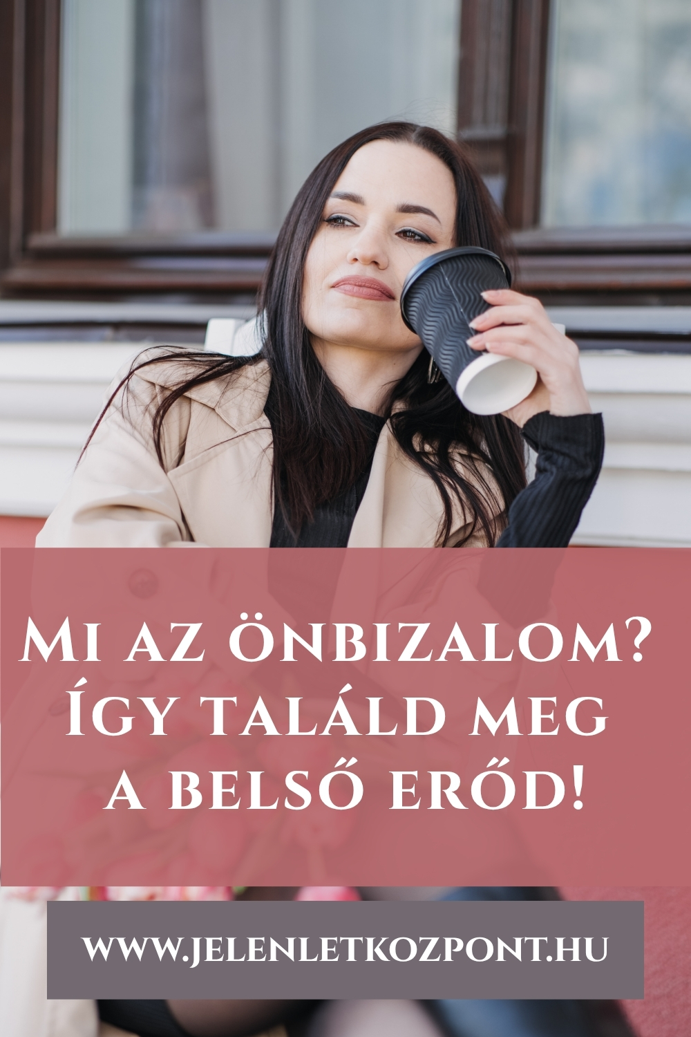 Bátortalan nő, aki az önbizalomhiányával küzd.