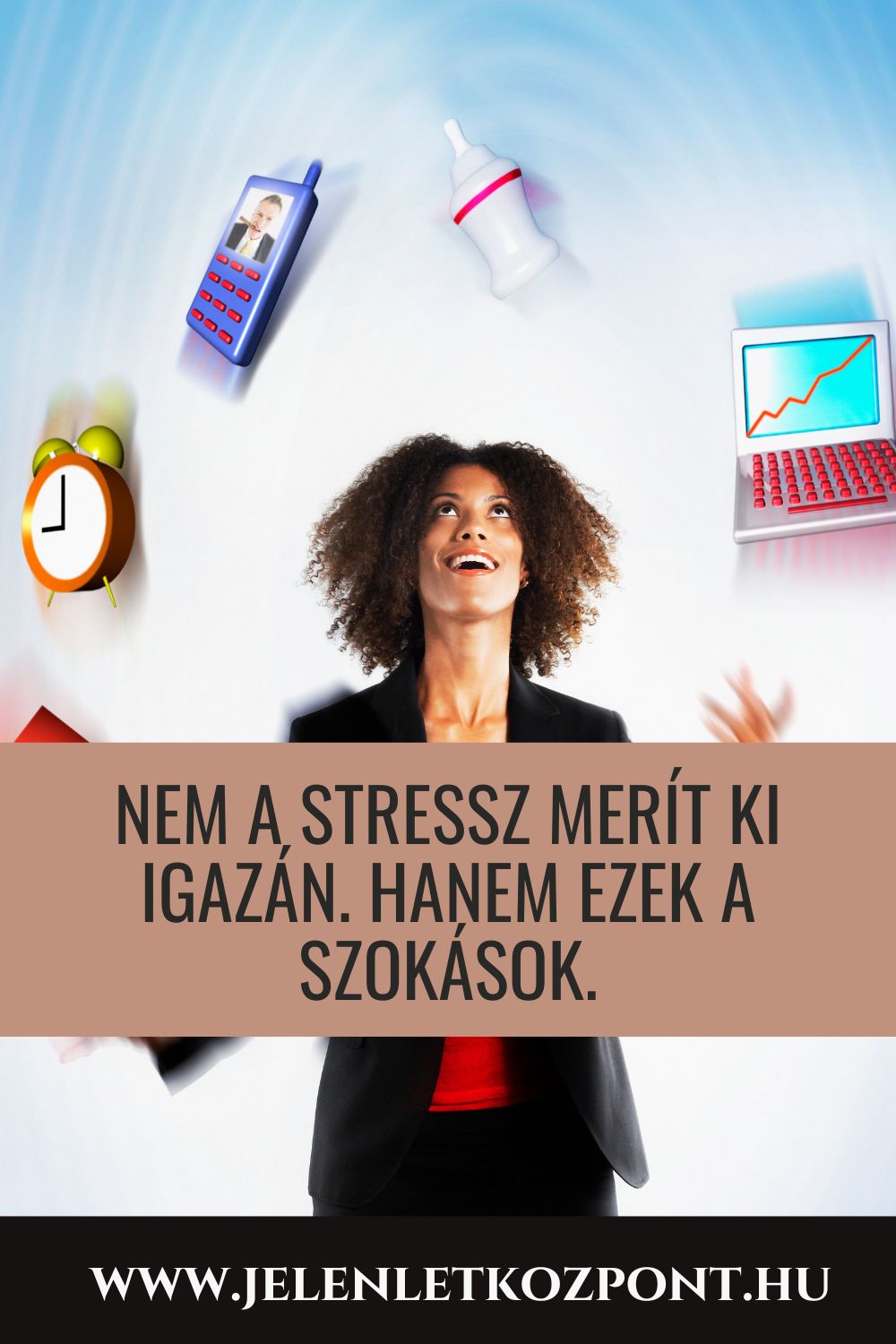 Egy nő próbál helyt aáálni és mindenben jól telseíteni, de közben kimerült.